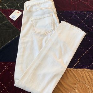 Billabong size 24 white jeans